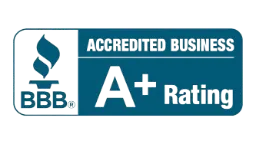 bbb A+ Rated business certification